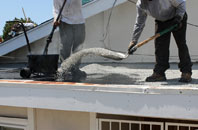 Countersett flat roofing repair